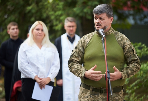 Олександр Струтинський - командир гранатометного відділення взводу вогневої підтримки роти вогневої підтримки 78 батальйону